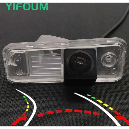 Fisheye Dynamic Trajectory Wireless Car Rear View Camera For Hyundai Santa Fe IX25 Azera Carens Creta Grand SantaFe IX45 XL HG