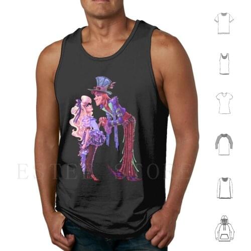 Mad For You Tank Tops Vest Cotton Alice In Mad T Party