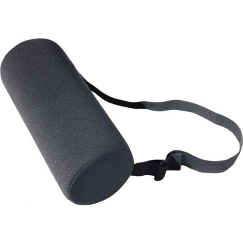 Home Office Chairs Universal Adjustable Buckle For Car Seat Cylinder Low Back Support Waist Protecter Lumbar Roll Fatigue Relief