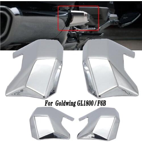 High Quality Chrome Motorcycle Before and after Saddlebag Guard Covers for HONDA Goldwing GL1800 GL 1800 F6B 2018 2019 2020