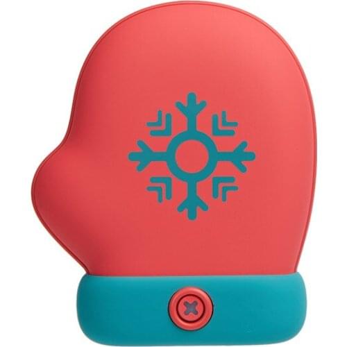 Factory Direct Supply Hand Warmer Power Bank USB Mini Charging Smart Heating Pad New Year Goods Hand Warmer Christmas Gift