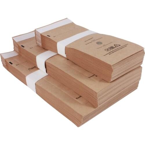 10pcs Disposable Nail Disinfection Kraft Bag Machine Tool Dentist High Temperature Disinfection Pouch Nail Art Clean Accessories