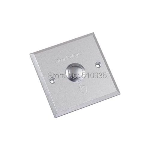 2Pcs/Lot CJ-DB803 Aluminium Alloy Exit Button Door Release swtich For Access Control System