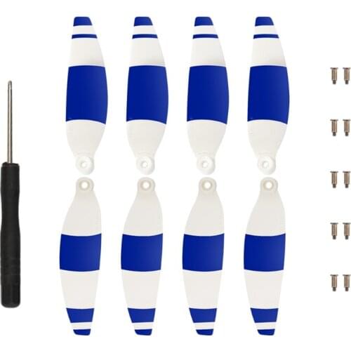 8pcs Mavic Mini 2 Propeller Accessories Helices for -DJI Drone Replacement Colorful Blade Wing Fans Spare Parts Combo