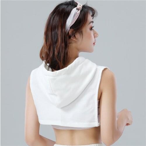 Adult Decorative Collars Cotton Removable Sweater Hood Unisex Autumn Spring Detachable hat Black White Gry Red Neckwear Trend