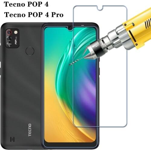 For Tecno POP 4 Pro Tempered Glass Protective Film Explosion-proof Screen Protector For Tecno POP 4 Cover Glass