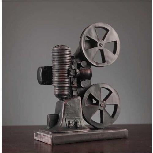 European retro projector display creative clothing store display props, tables, furniture, decorations, household accessories