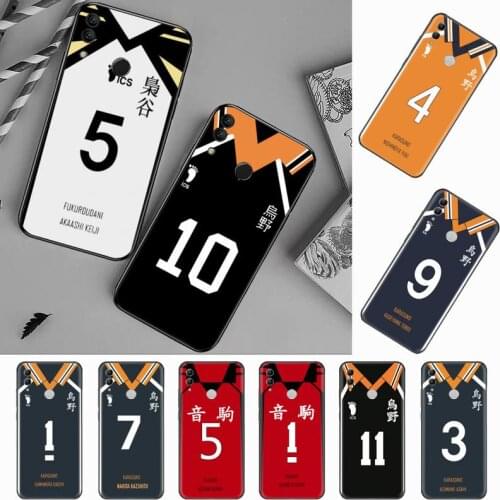 Haikyuu Jersey volleyball anime Phone Case For Huawei Honor view 7a5.45inch 7c5.7inch 8x 8a 8c 9 9x 10 20 10i 20i lite pro