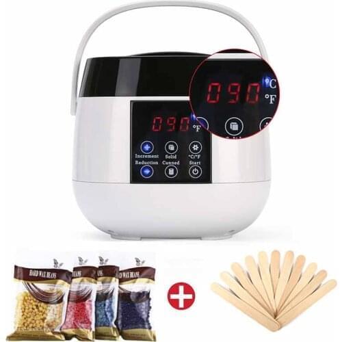 Hair Removal Tool Smart Professional Warmer Wax Heater SPA Hands Feet Epilator Depilatory Skin Care Paraffin Wax Machine Kit