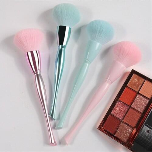 Popular Single Piece Face Powder Blusher Cosmetic Makeup Brush Beauty Tools E829