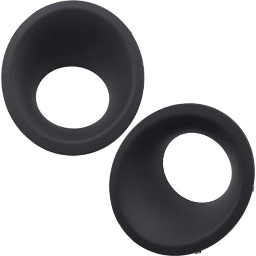 2pcs Left & Right Front Bumper Foglight Fog Lamp Bezel Cover Bezel Grey Fit For Land Rover LR4 2010 2011 2012 2013 2014