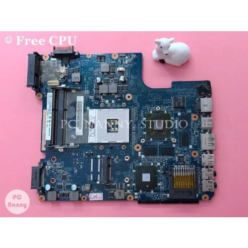 NOKOTION A000073510 DATE2DMB8F0 Laptop motherboard for Toshiba Satellite L645 System Mainboard w/ HD 5650 s989 HM55 works