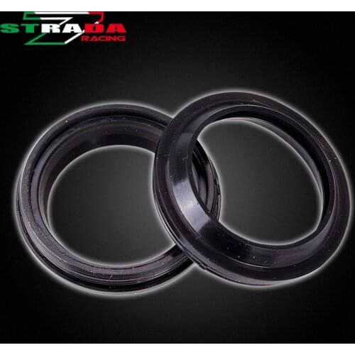 Motorcycle 41x53.5x12 41 53.5 12 Front Fork Damper Shock Absorber Dust Seal ring Oil Seal Cover Dust Cap For Size 41*53.5*12