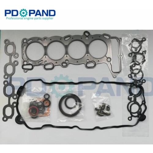 Full Set SR20 SR20DE Engine Overhaul Gasket Kit 10101-78E26 for Nissan 100 NX/Primera/Pulsar/Serena 1998cc 2.0L