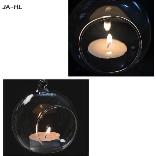 Crystal Glass Candle Holders Hanging Candle Stand Glass Vases Creative Home Decorative Candle Stand hot sale