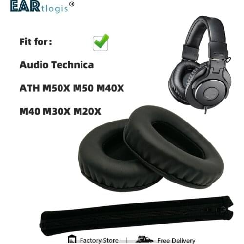 Replacement Headband for Audio Technica ATH M50X M50 M40X M40 M30X M20X Headset Ear Parts Leather Earmuff Earphone Sleeve Cover