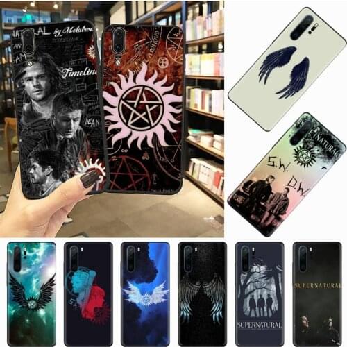 Supernatural tv show Phone Case For Huawei honor Mate P 10 20 30 40 i 9 8 pro x Lite smart 2019 nova 5t