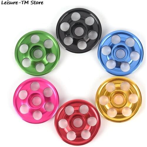 Ultra-light Bicycle Headset Top Cover Mtb Road Mountain Bike Headset Stem Top Cover Cap Fork 1-1/8" CNC