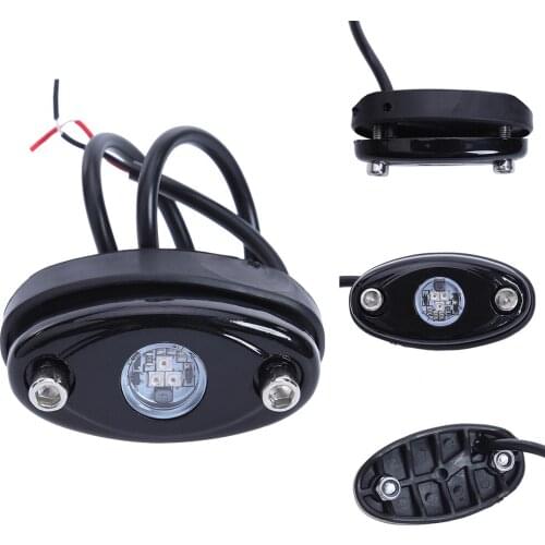 Universal Truck Decorative Chassis Light Car Atmosphere Lamp Red Interior Reading Light 9W 9LEDs for Camper Van Boat Trailer