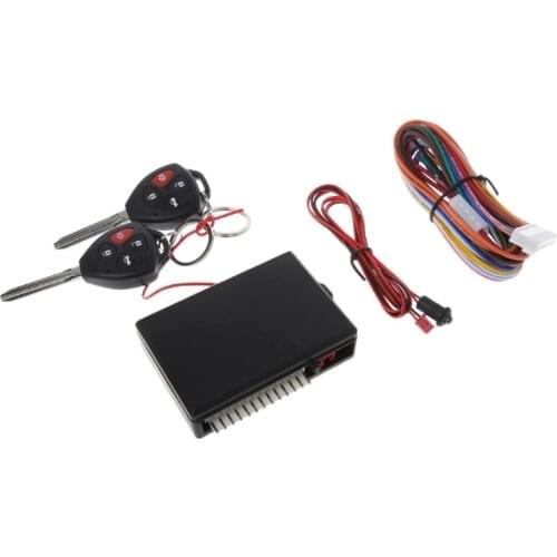 Universal Car Remote Central Kit Door Lock Locking Vehicle Keyless Entry System 433.92MHz 12V 13-pin wire plug Remote control