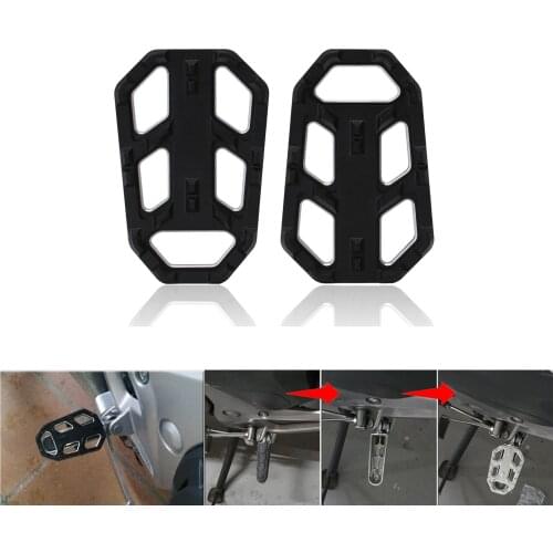 1 Pair Motorcycle Footpegs Foot Rest for Honda CB500X 1998-2012 2013-2017 Street Motorbike CNC Aluminum Alloy Footrests Foot Peg