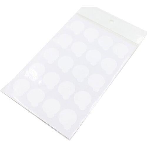 100pcs disposable Eyelash glue holder Pallet Eyelash Extension glue pads eyelash jade stone small size 2.5cm convenient to use