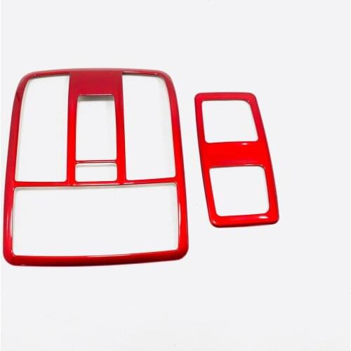 ABS chrome For Mazda CX-5 CX52017 2018 2019 front+rear reading light lamp cover trim Car Styling Auto Accessories 2pcs