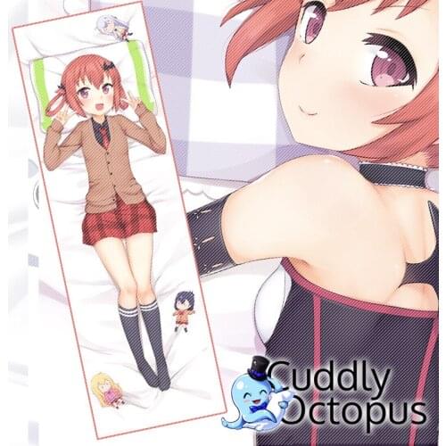 Anime Gabriel DropOut Kurumizawa Satanichia Dakimakura Hugging Body 2WAY Pillow Case Cover Pillowcase Cushion Xmas Gifts Cud