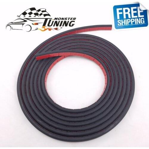 Free Shipping 4 Meter B type Car Rubber Seal Sound Insulation Car Door Sealing Strip Weatherstrip Edge Trim Noise Insulation