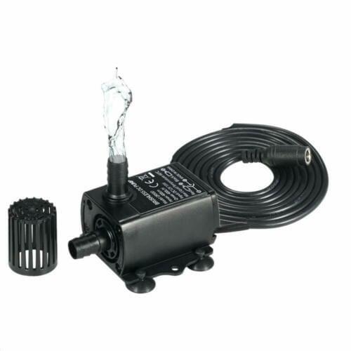 400L/H DC12V Mini Brushless Water Pump Submersibles Water Pumps Camper Caravan Motorhome Boat Garden Home