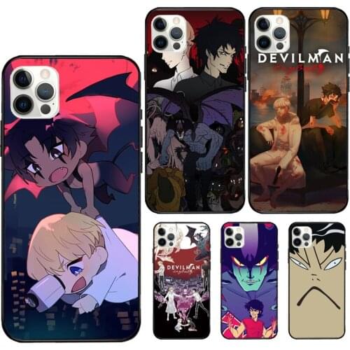 Akira Fudo Devilman Crybaby Case For iPhone 11 Pro XS Max XR X Soft Cover For iPhone 12 Mini 7 8 Plus SE Phone Case