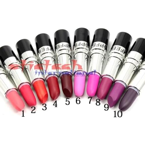 By dhl or ems 200pcs Fashion Design 20 charming Colors Available Long Lasting Matte Lipstick Cosmetic