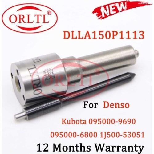 DLLA150P1113 CR Fuel Part Nozzle Sprayer DLLA 150 P 1113 Nozzle Tip FOR DENSO Kubota 095000-9690 095000-6800 1J500-53051