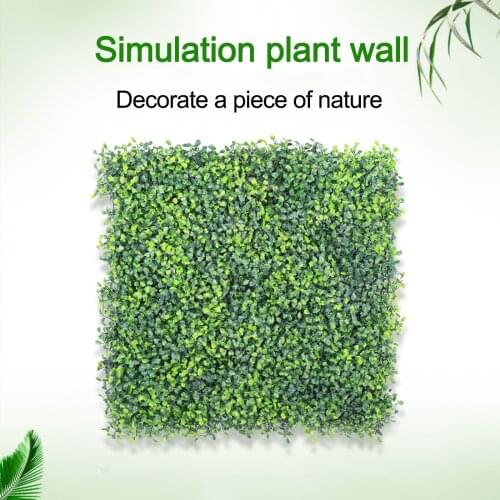 Hedge Bracket Bluegrass Wall Background Decoration Artificial UV Protected Outdoor Terrace Patio Privacy Protection Plastic Turf