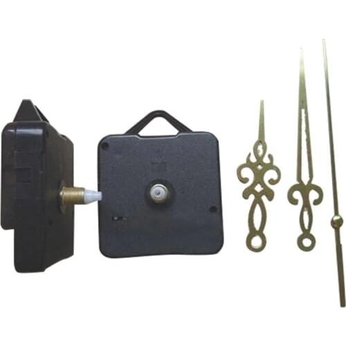 3 years warranty Good Gifts Black Fashion Simple Gold Hands DIY Quartz Wall Clock Movement Mechanism Replacement dropshipping