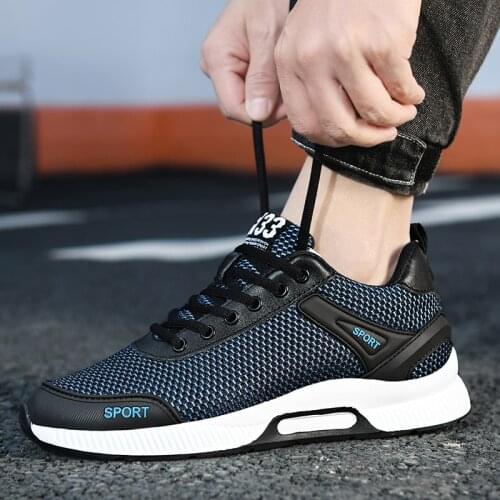 New high-end mens 13665 balance running shoes, hidden height mesh shoes, outdoor fitness sports shoes