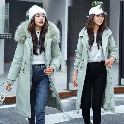 Winter Jackets Coats Womens Long Warm Thickening Hooded Parka Female Befree Outerwear Coats Vintage Parks Jaqueta