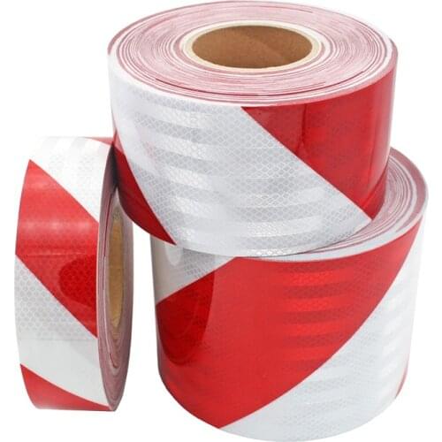 Truck Safety Mark Warning Tape Reflective Strip Stickers For Car Exterior Decoration Accessories