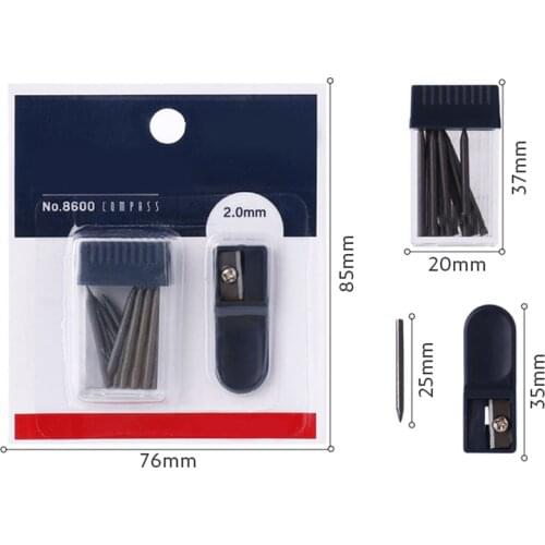 Compass Core Pencil Sharpener Pencil Lead Stationery Drafting Tool School Home