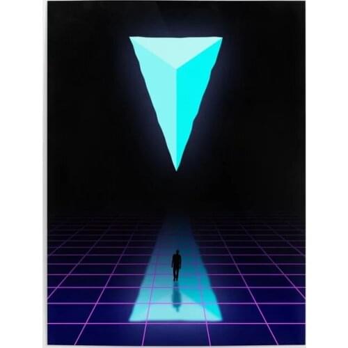 Home Decoration Hd Print Pictures Triangle Space Wall Artwork Modular Conscience Poster Canvas Painting For Living Room No Frame