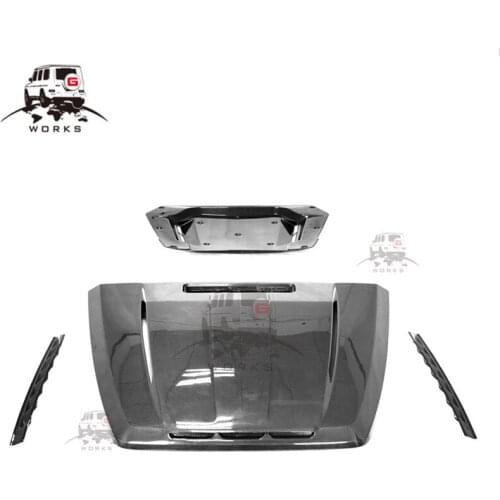 Factory price G class W464 G500 G63 bonnet fit for 2019y- W463A tc style dry carbon fiber material W464 G500 G550 hood
