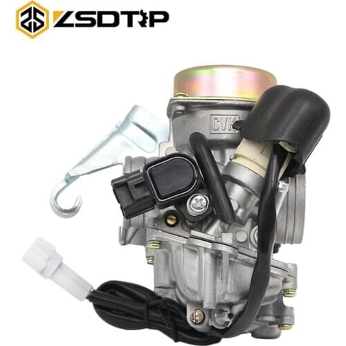 ZSDTRP 24.5mm CVK24.5 Carburetor Electric Choke cvk 24.5 Carb Replace OEM Carburettor Carb CVK 24.5MM CARBY For 150cc~250cc