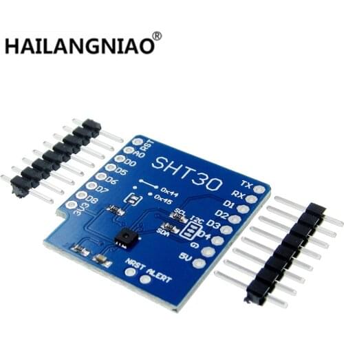SHT30 Shield for D1 Mini SHT30 I2C Digital Temperature and Humidity Sensor Module