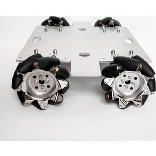 Big Load Smart RC Mecanum Wheel Robot Car Chassis Kit Omni Platform with PS2 16-Channel Servo & 4-Channel Motor Drive Board + De