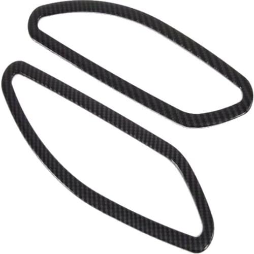 For Hyundai Tucson 2015-2020 Carbon Fiber Car Inner Door Reflect Side Frame Cover Trim Decoration Sticker car styling