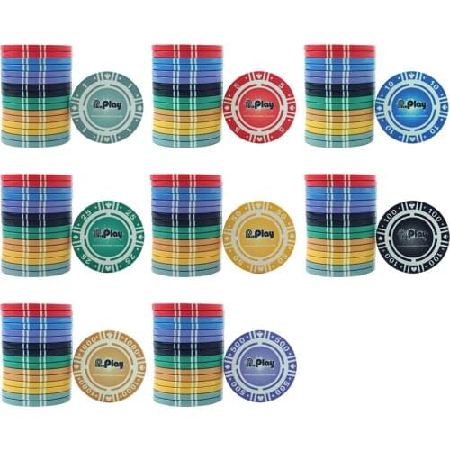 Free Design Quality Ceramic Poker Set Chips For Sale Wholesale