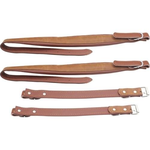 Soft Synthetic Leather Accordion Shoulder Straps Belt for 16-120 Bass Accordions 4 Colors 83-110cm Adjustable Length