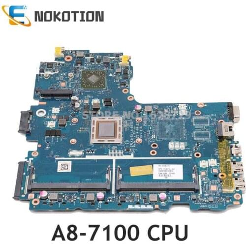 NOKOTION ZPL45 55 LA-B191P 773074-601 773074-001 For HP Probook 455 G2 laptop motherboard A8-7100 CPU ddr3