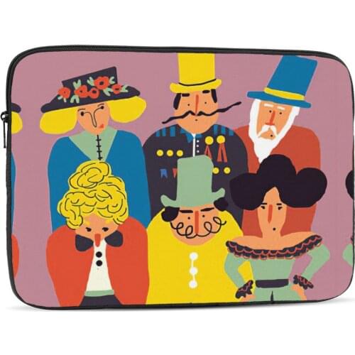 Personal 10/12/13/14/15/17 inch Laptop Sleeves iPad Macbook Air Pro Organizer Pouch Bag Boys Girls Back to School Bags Accessory