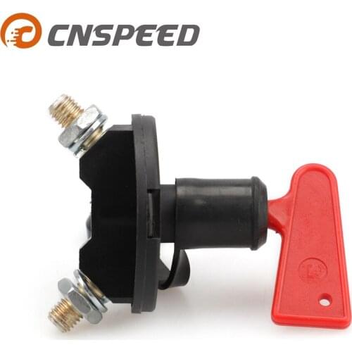 Truck Boat Car Battery Disconnect Switch Power Isolator Cut Off Kill Switch + 2 Removable Keys For Marine ATV Car Accessories